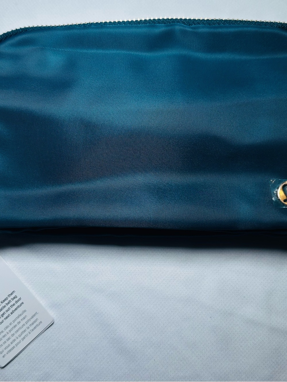 Lululemon 1L belt bag in Cool Deep Teal